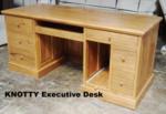 KNOTTY Executive Desk 